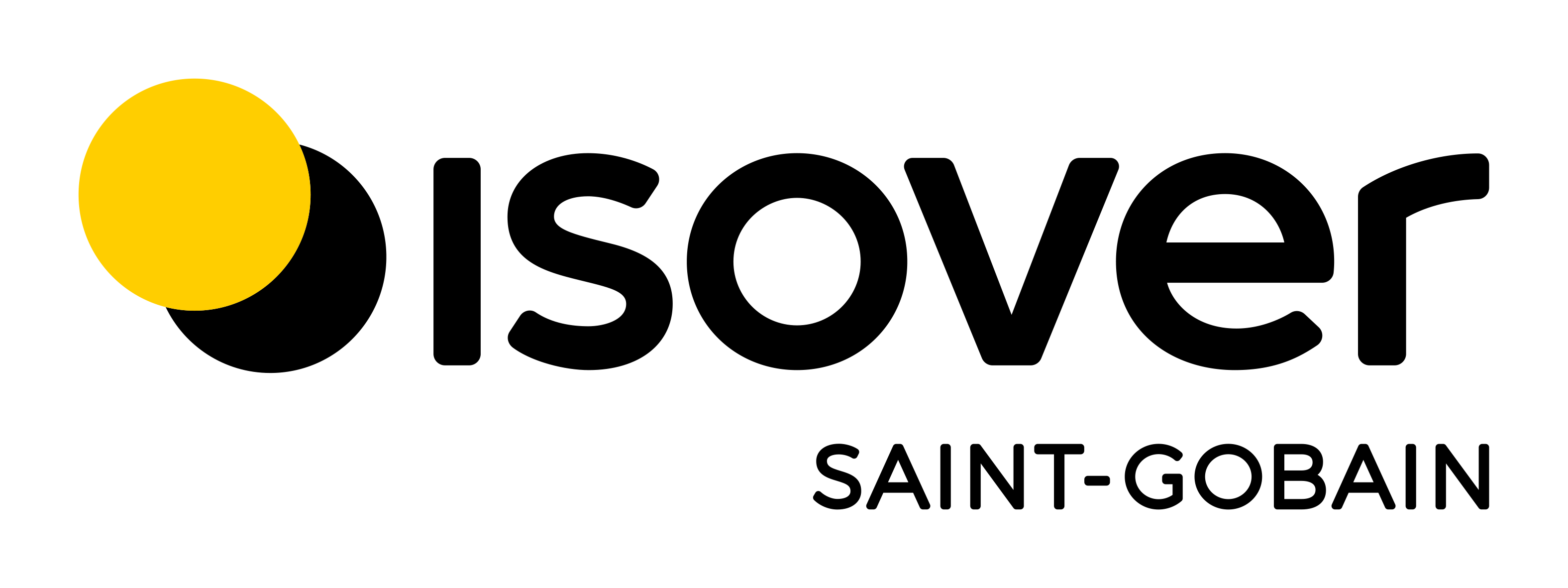 Logo Isover – solutions d’isolation pour le bâtiment